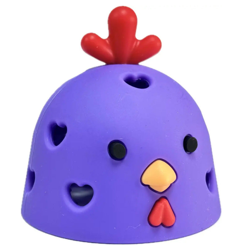 Kitchen Gadget Egg Scrubber For Eggs Chicken Brush Silicone Washer Machine Tool