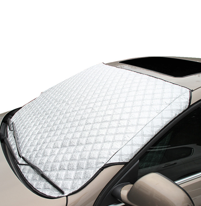 Car snow block front windshield antifreeze cover winter gear snowboard frost