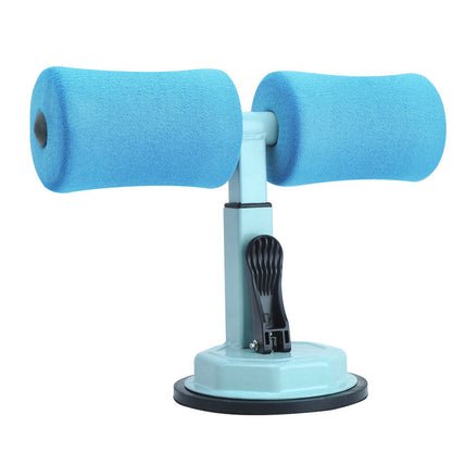 Sit-up Trainer Crunch Bar Floor Assistant Ankle Support Exercise Stand Padded