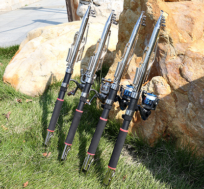 Wholesale sea pole automatic fishing rod spring super hard long shot throwing