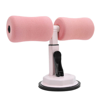Sit-up Trainer Crunch Bar Floor Assistant Ankle Support Exercise Stand Padded