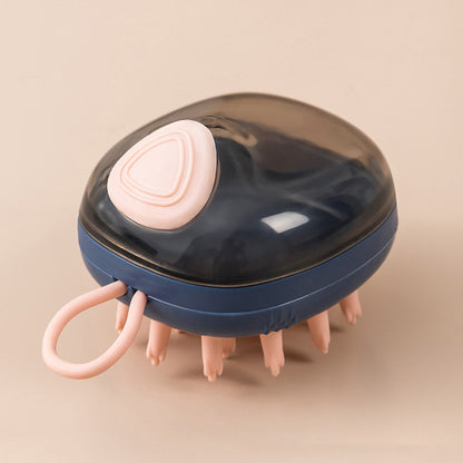 2 In 1 Pet Cat Dog Cleaning Bathing Massage Shampoo Soap Dispensing Grooming