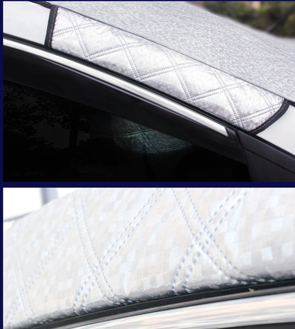 Car snow block front windshield antifreeze cover winter gear snowboard frost