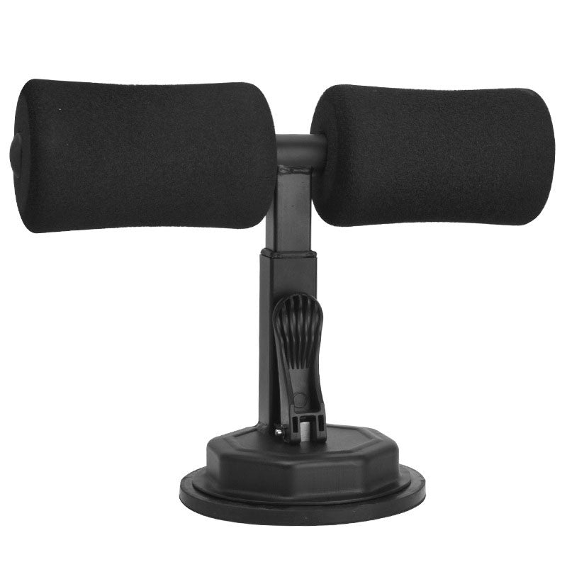 Sit-up Trainer Crunch Bar Floor Assistant Ankle Support Exercise Stand Padded