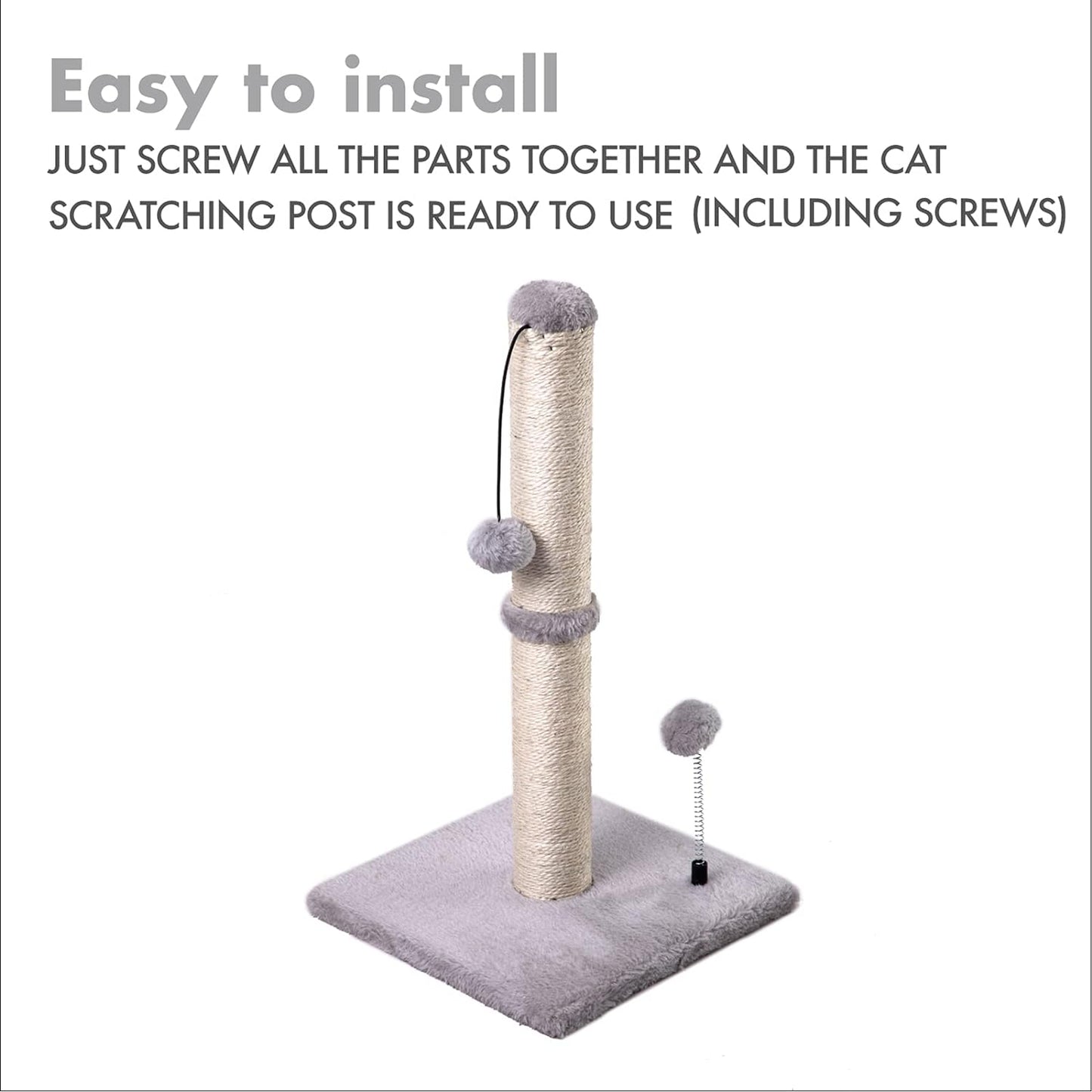 Cat Scratching Post Premium Basics Kitten Scratcher Sisal Scratch Posts With