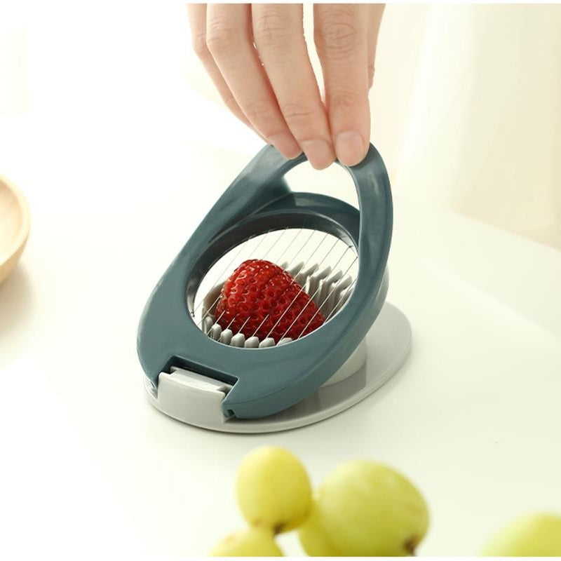 Plastic Kitchen Tool Egg Slicer Shredder Fruit Slicing Gadget Wire Pressing