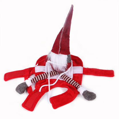 Pet Christmas Riding Transformation Costume Products Costumes Cosplay
