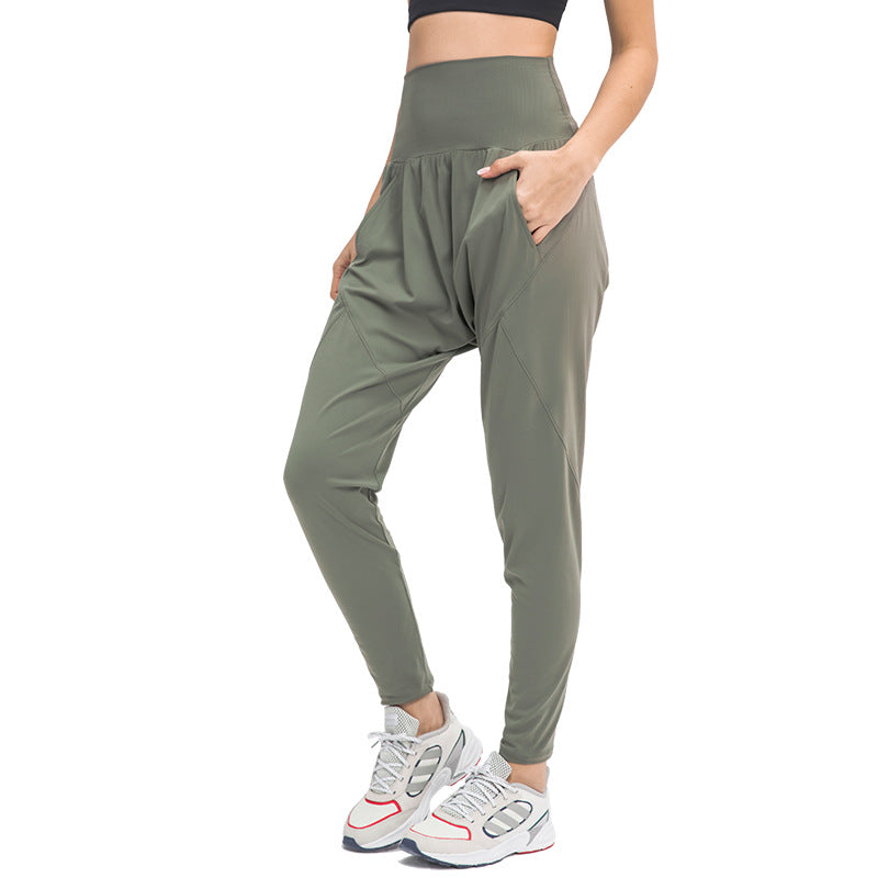 Summer New Outdoor Sports Running Fitness Yoga Pants Lightweight Casual Stretch