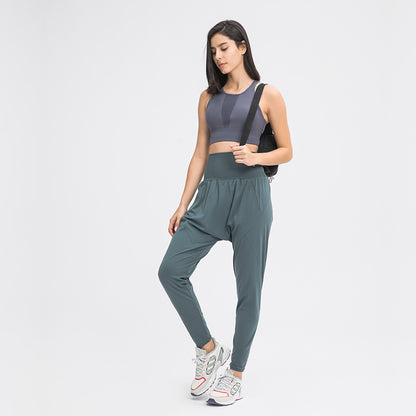 Summer New Outdoor Sports Running Fitness Yoga Pants Lightweight Casual Stretch