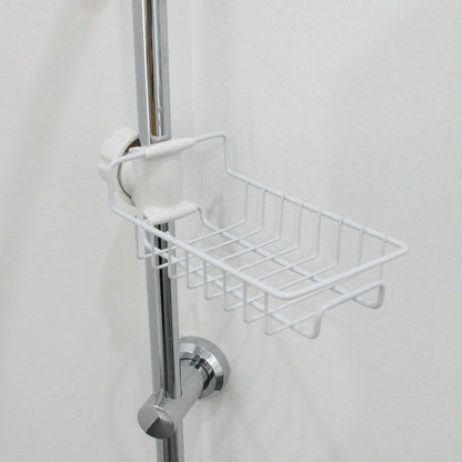 Adjustable Sink Drain Rack Sponge Storage Faucet Holder Soap Drainer Shelf