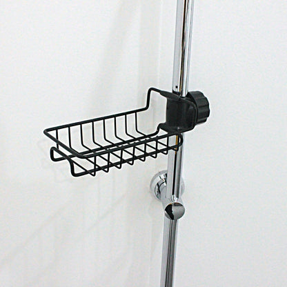 Adjustable Sink Drain Rack Sponge Storage Faucet Holder Soap Drainer Shelf