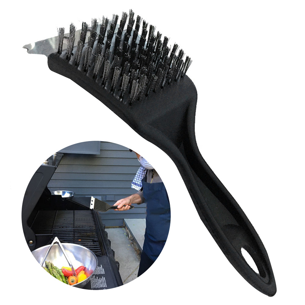 Wire Bristles Cleaning Brushes Barbecue Brush BBQ Gril Home Outdoor Tool