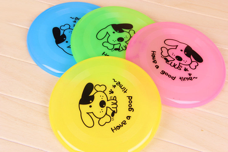 Silicone Flying Saucer Funny Pets Dog Cat Toy Game Discs Resistant Chew Puppy
