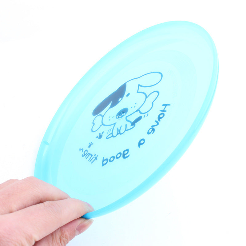 Silicone Flying Saucer Funny Pets Dog Cat Toy Game Discs Resistant Chew Puppy