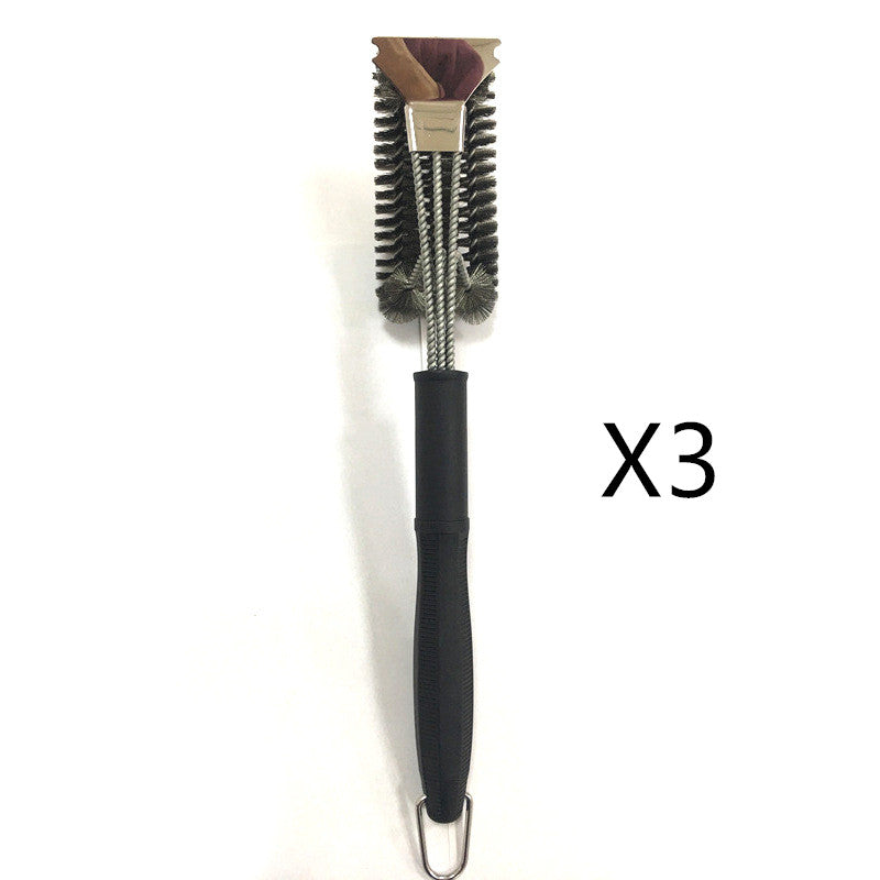 BBQ Grill Barbecue Kit Cleaning Brush Stainless Steel Kitchen Accessories