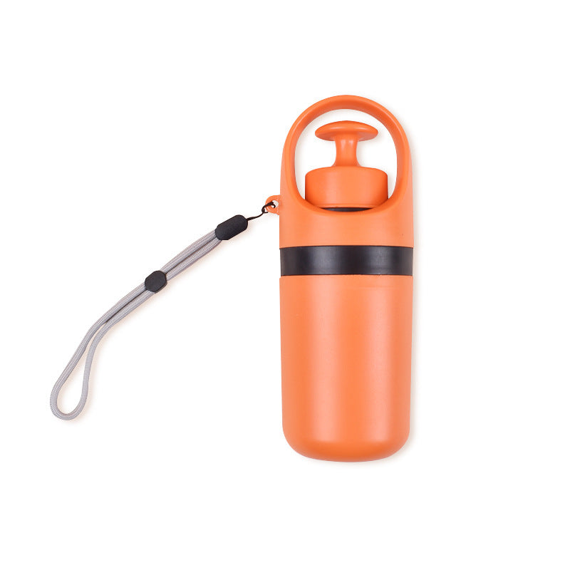 Portable Lightweight Dog Pooper Scooper With Built-in Poop Bag Dispenser