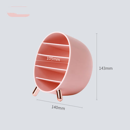 Lipstick Holder Make-up Organizer Cosmetic Storage Box Eye Shadow Lip Enamel