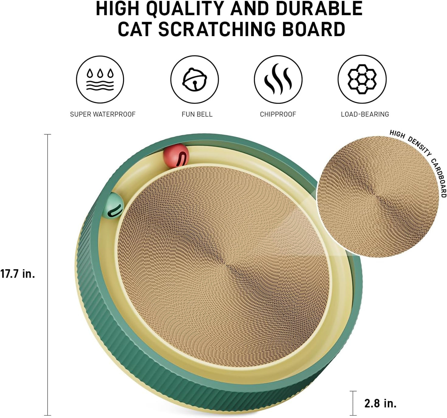 Cat Scratching Board Large Post For Indoor Cats Adults Refills Replacement