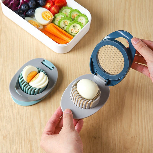 Plastic Kitchen Tool Egg Slicer Shredder Fruit Slicing Gadget Wire Pressing