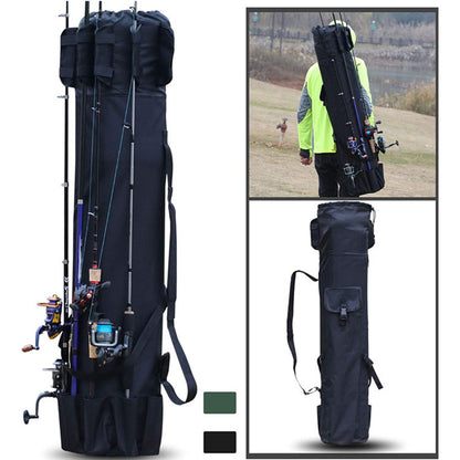 Cylinder Outdoor Fishing Bag Multifunctional Rod Sea Gear Storage