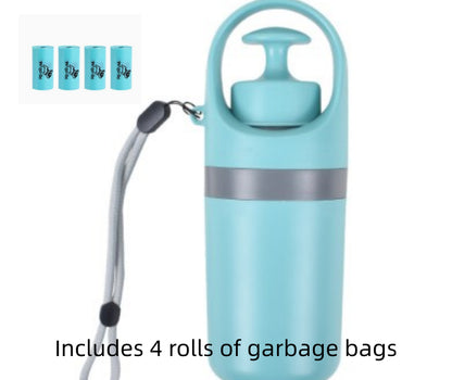 Portable Lightweight Dog Pooper Scooper With Built-in Poop Bag Dispenser