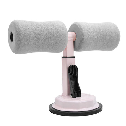 Sit-up Trainer Crunch Bar Floor Assistant Ankle Support Exercise Stand Padded