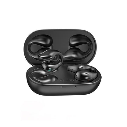 Ear Clip Bone Conduction Headphone Bluetooth-compatible 5.2 HIFI Wireless