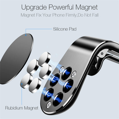 Car Magnet Magnetic Air Vent Mount Holder Phone Stand 360 Metal In GPS
