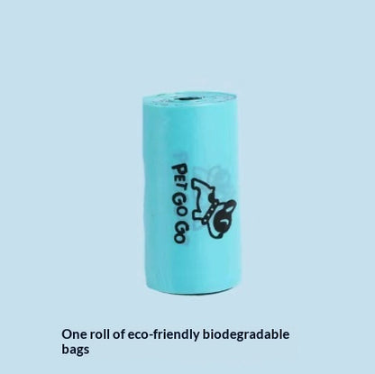 Portable Lightweight Dog Pooper Scooper With Built-in Poop Bag Dispenser