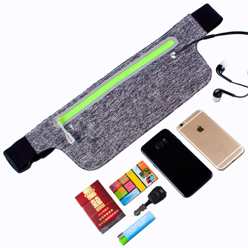 Sports Running Bag Outdoor Pockets Fitness Waterproof Jogging Invisible Mobile
