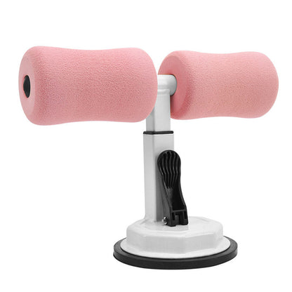 Sit-up Trainer Crunch Bar Floor Assistant Ankle Support Exercise Stand Padded