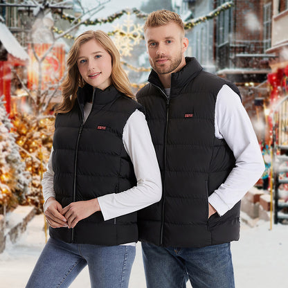 1Pc Heated Vest Men Women Jacket With 23 Heating Zones 3 Heat Levels USB