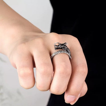 New Distressed-style Adjustable Versatile Ring