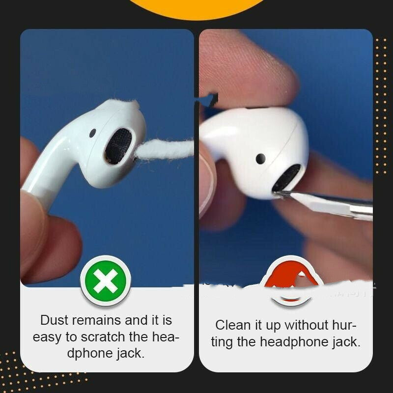 Bluetooth Earbuds Soft Cleaning Brush Wireless Earphone Washing Headphone