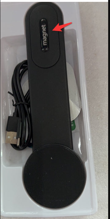 Magnetic Bendable Car Mobile Phone Holder Wireless Charger 15W Dash Mount