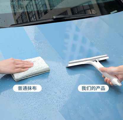 Window Cleaning Tool Home Glass Scraper 3-in-1 Squeegee For Mirrors Cleans