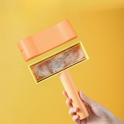 Pet Hair Roller Remover Lint Brush 2-Way Dog Cat Comb Tool Convenient Cleaning