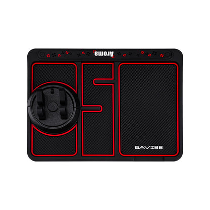 Non-Slip Car Phone Pad For 4-in-1 Parking Number Card Anti-Slip Mat Auto Holder