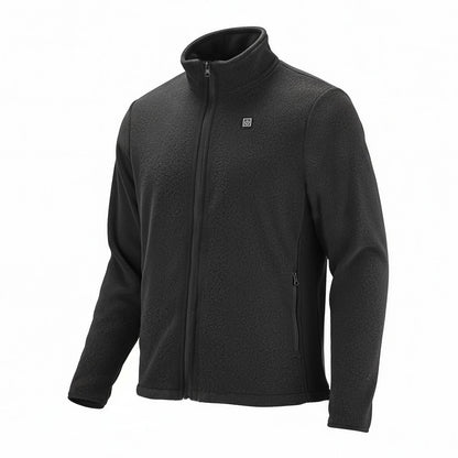 Heated Fleece Jacket For Men, Sweatshirt With 7.4V 16000mAh Rechargeable Power