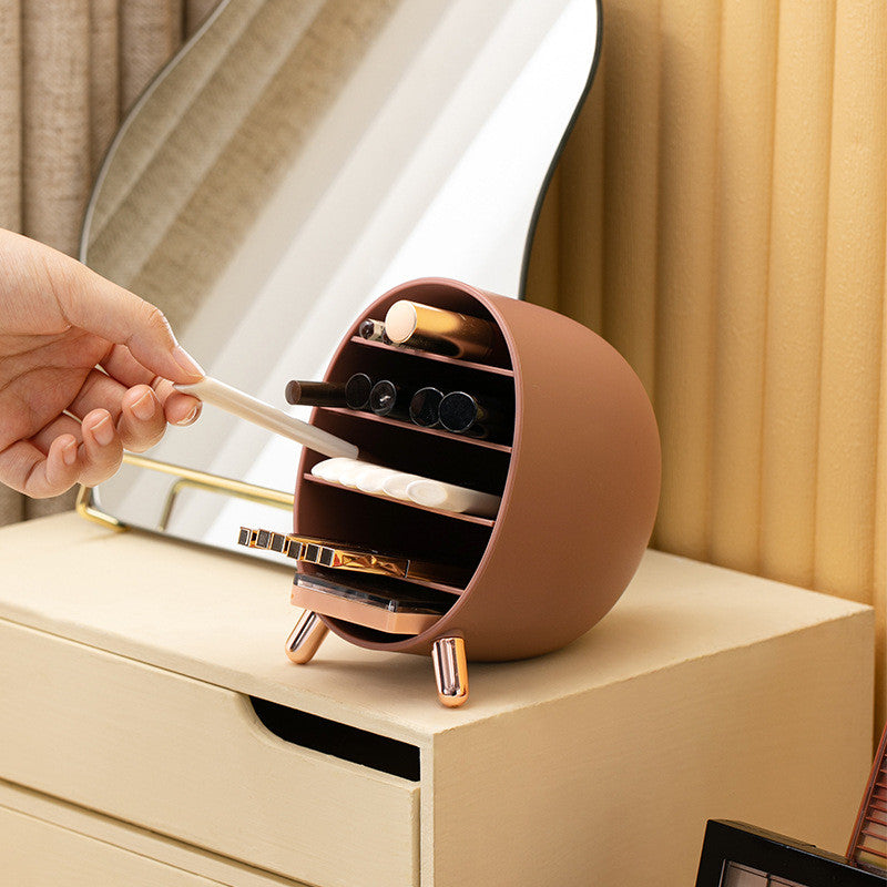 Lipstick Holder Make-up Organizer Cosmetic Storage Box Eye Shadow Lip Enamel