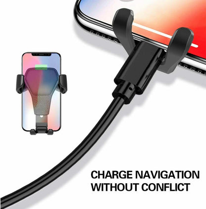 Universal Car Mount Holder Stand Air Vent Cradle For Mobile Cell Phone Gravity