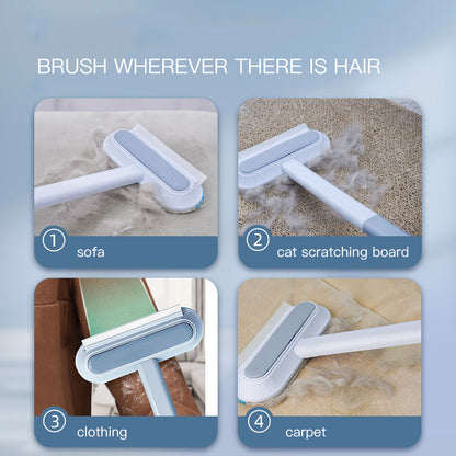 4 In 1 Multifunctional Hair Removal Brush Pet Dog Cat Cleaner Remover Window