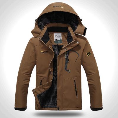 W Jacket Waterproof Thermal Men Winter Outdoor Hiking Windproof Hombre Camping