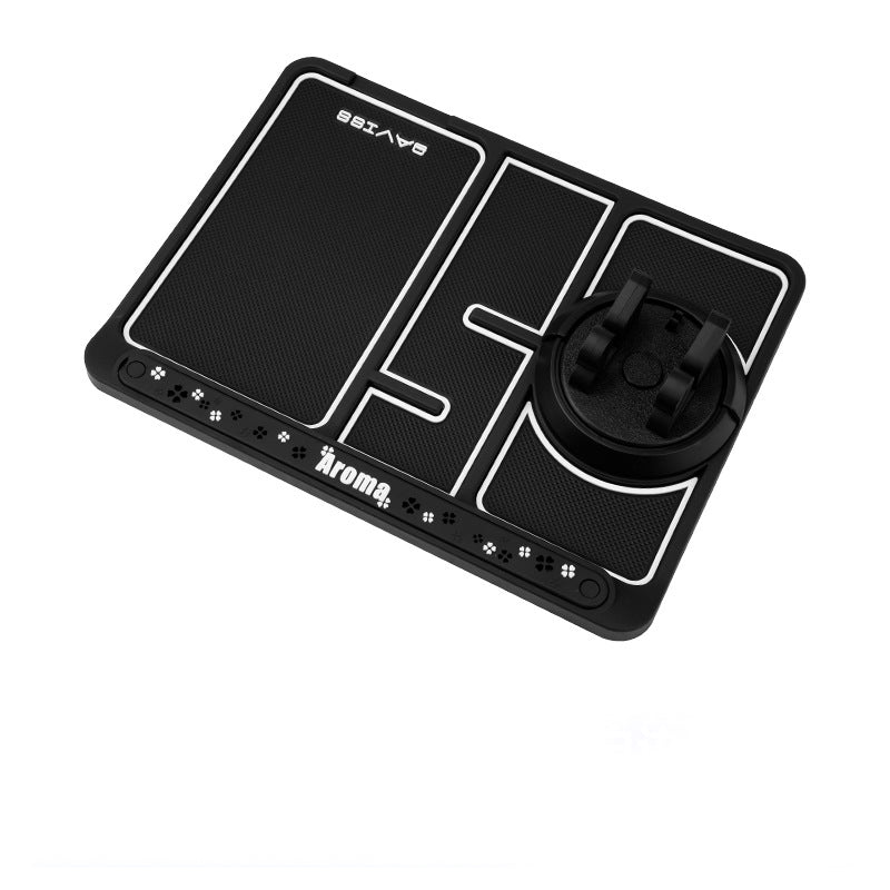 Non-Slip Car Phone Pad For 4-in-1 Parking Number Card Anti-Slip Mat Auto Holder