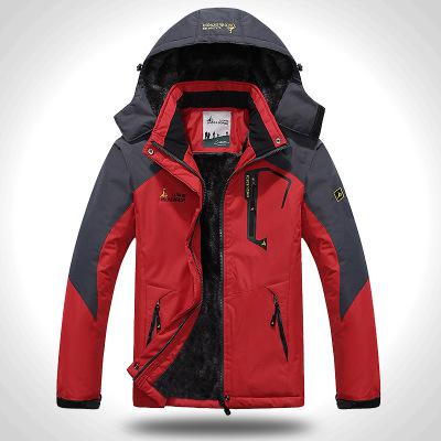 W Jacket Waterproof Thermal Men Winter Outdoor Hiking Windproof Hombre Camping