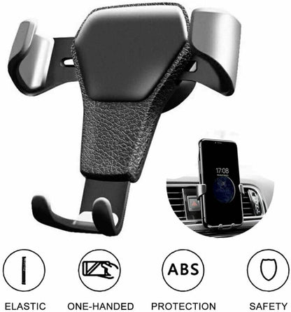 Universal Car Mount Holder Stand Air Vent Cradle For Mobile Cell Phone Gravity