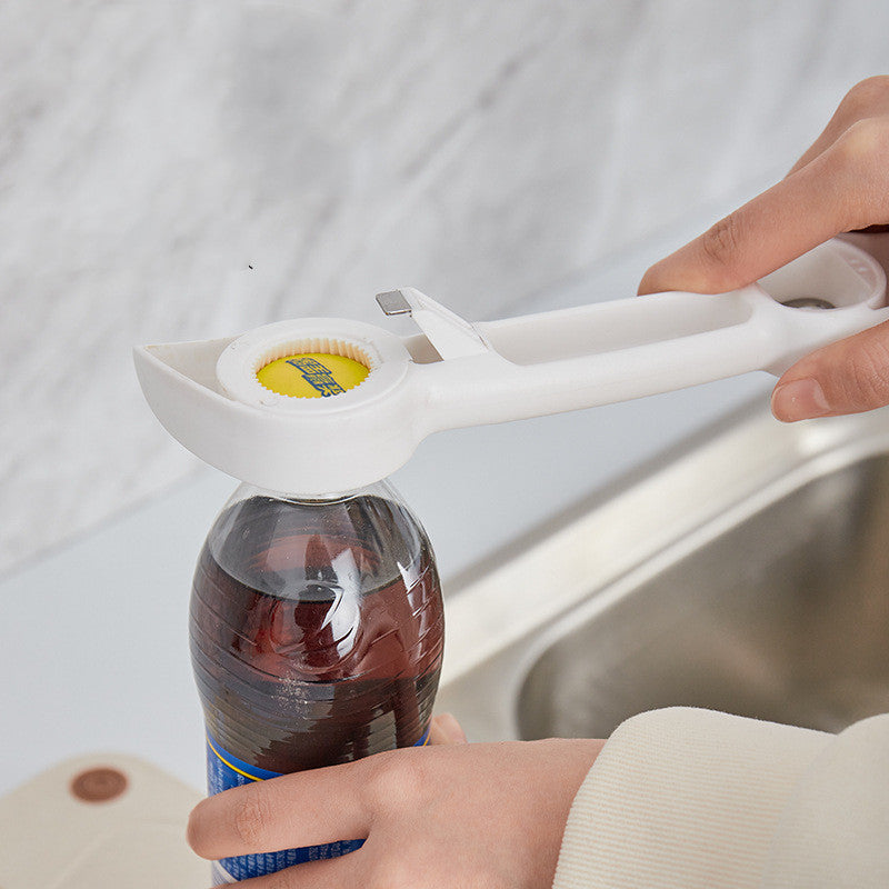 Cute Multifunction Jar Can Beer Bottle Opener Manual 4 In 1 Multifunctional