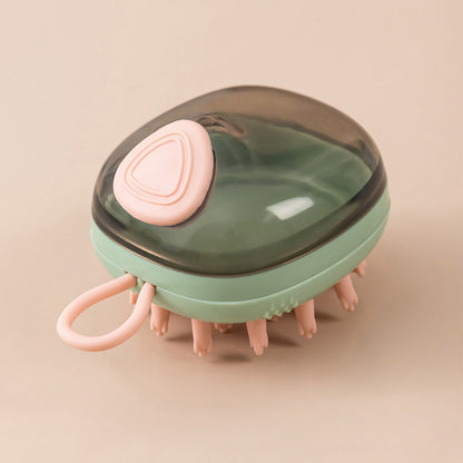 2 In 1 Pet Cat Dog Cleaning Bathing Massage Shampoo Soap Dispensing Grooming