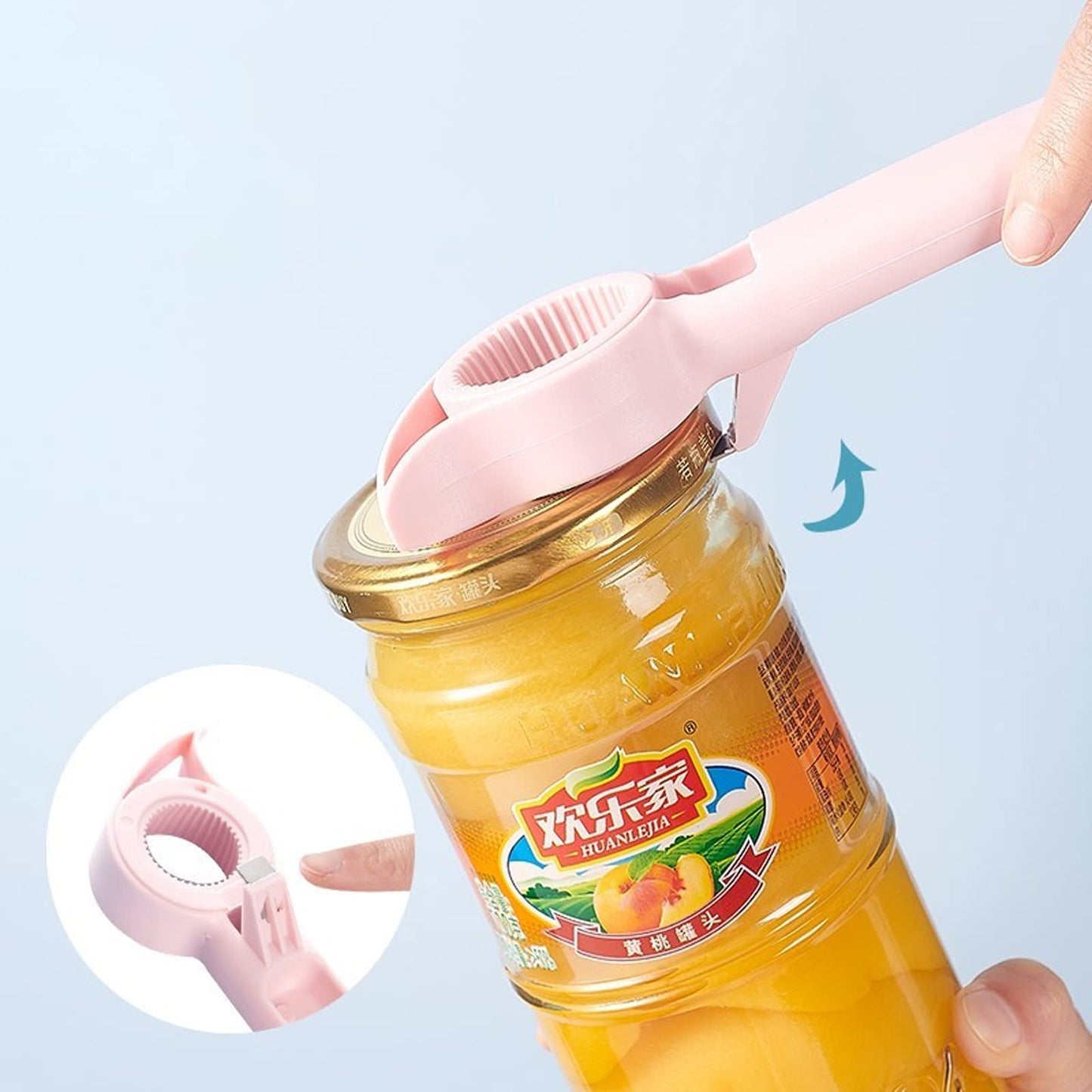 Cute Multifunction Jar Can Beer Bottle Opener Manual 4 In 1 Multifunctional