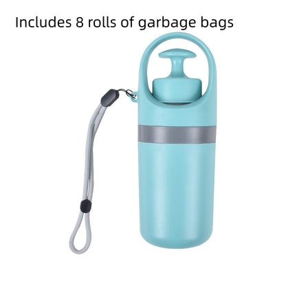 Portable Lightweight Dog Pooper Scooper With Built-in Poop Bag Dispenser